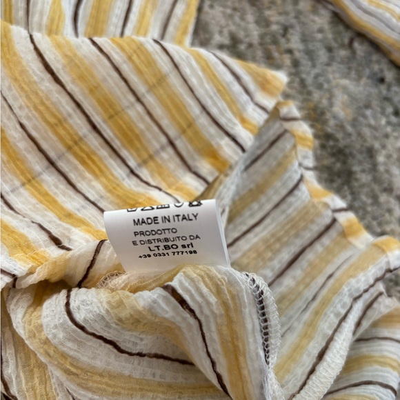 NWT WHYCI Milano $345 Blouse Size 42 (US 8-10) - Picture 6 of 6